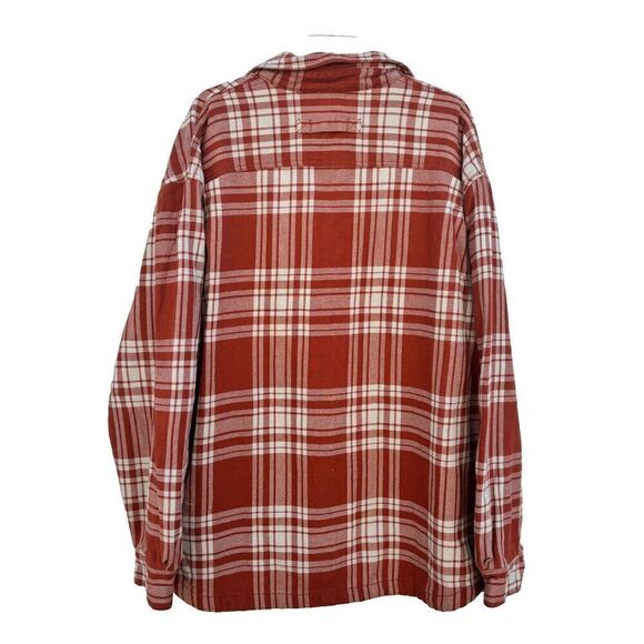 Duluth Trading Company Men Jacket Button Up Shirt Multicolor 2XL Check Long - Picture 2 of 9